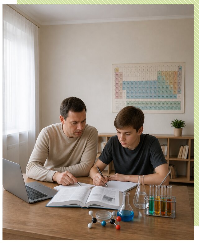Репетитор по химии 8 класс в Калуге по цене от 1214 р. | Репетитор-Клг